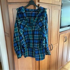 Zara Shacket/Flannel Jacket